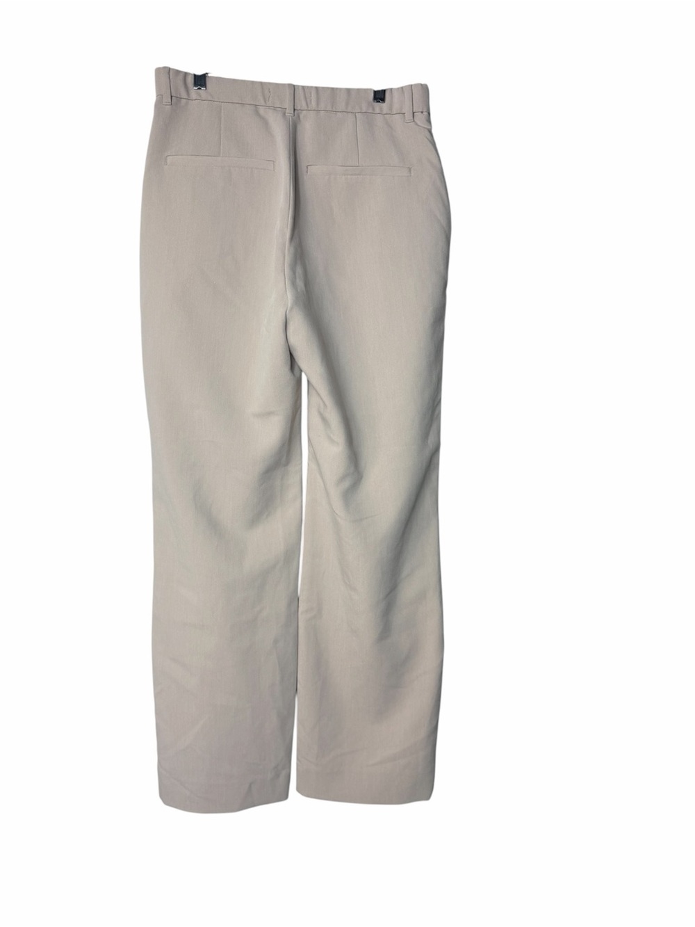 Abercrombie & Fitch Womens Beige High Rise Pleated Wide Leg Trousers Size 10 - Picture 3 of 9